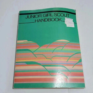 Junior Girl Scouts Handbook 1986 Edition Used Paperback Book Vintage